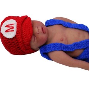 O-3m Mario Newborn 2pc  Costume